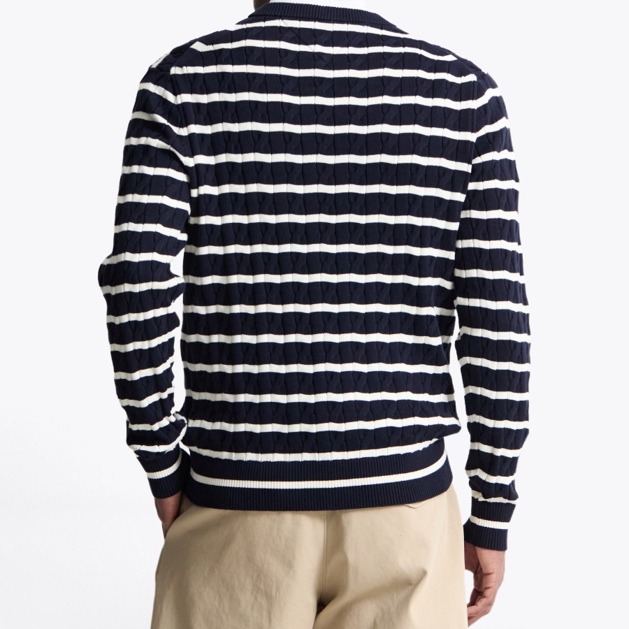 TOMMY HILFIGER Classic Cotton Cable Sweater