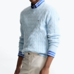 TOMMY HILFIGER Classic Cotton Cable Sweater