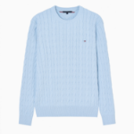 TOMMY HILFIGER Classic Cotton Cable Sweater
