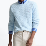 TOMMY HILFIGER Classic Cotton Cable Sweater