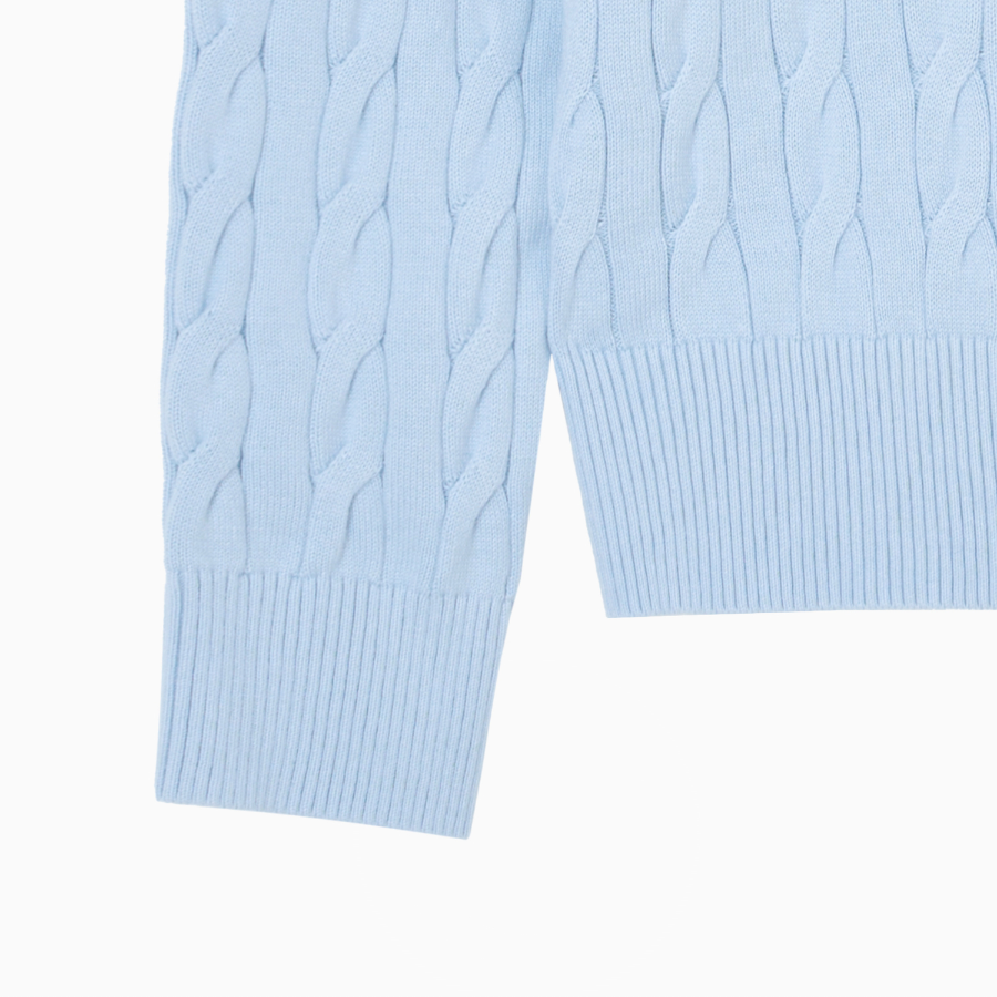 TOMMY HILFIGER Classic Cotton Cable Sweater