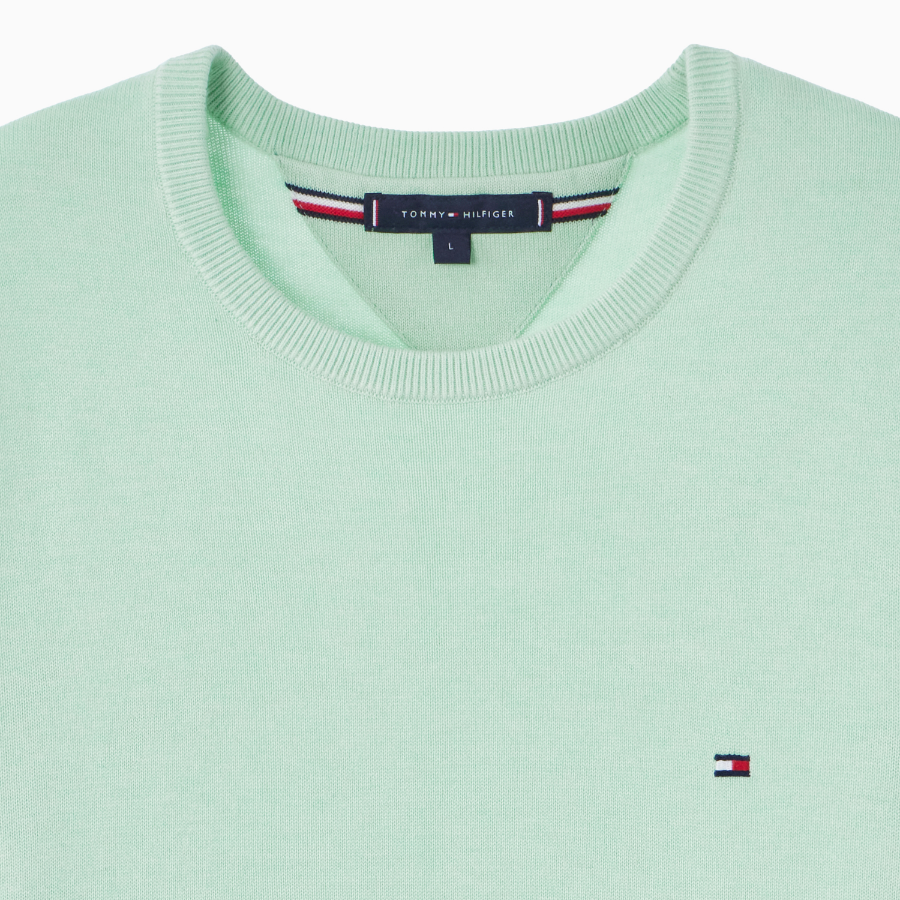 TOMMY HILFIGER Essential Cotton Crewneck Sweater