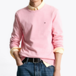 TOMMY HILFIGER Essential Cotton Crewneck Sweater