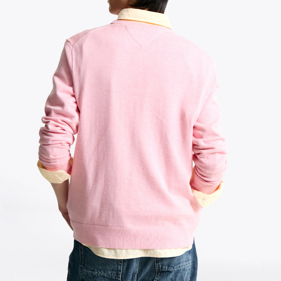 TOMMY HILFIGER Essential Cotton Crewneck Sweater