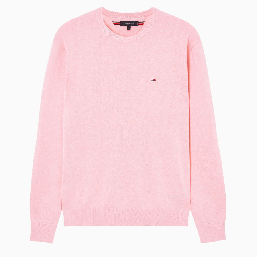 TOMMY HILFIGER Essential Cotton Crewneck Sweater