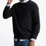 TOMMY HILFIGER Essential Cotton Crewneck Sweater