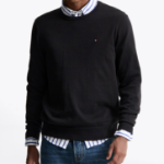 TOMMY HILFIGER Essential Cotton Crewneck Sweater
