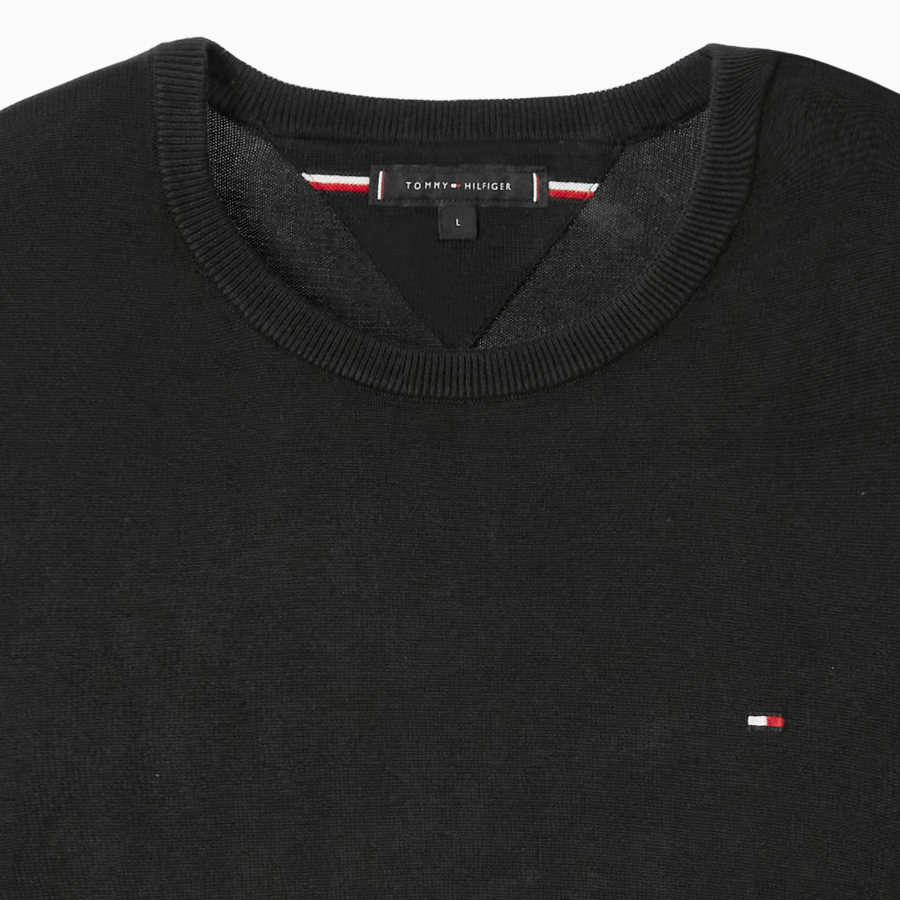 TOMMY HILFIGER Essential Cotton Crewneck Sweater