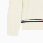 TOMMY HILFIGER Structure Stripe Zip-Up Sweater