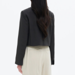 8 seconds Round-Neck Jacket – Ash