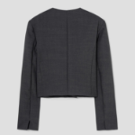 8 seconds Round-Neck Jacket – Ash