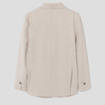 8 seconds Three-Button Semi-Overfit Jacket – Beige