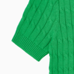 TOMMY HILFIGER Slim Cable Knit Short-Sleeve Sweater