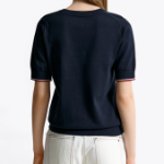 TOMMY HILFIGER [Official Headquarters] Cotton Crewneck Stitch Sweater