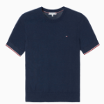 TOMMY HILFIGER [Official Headquarters] Cotton Crewneck Stitch Sweater