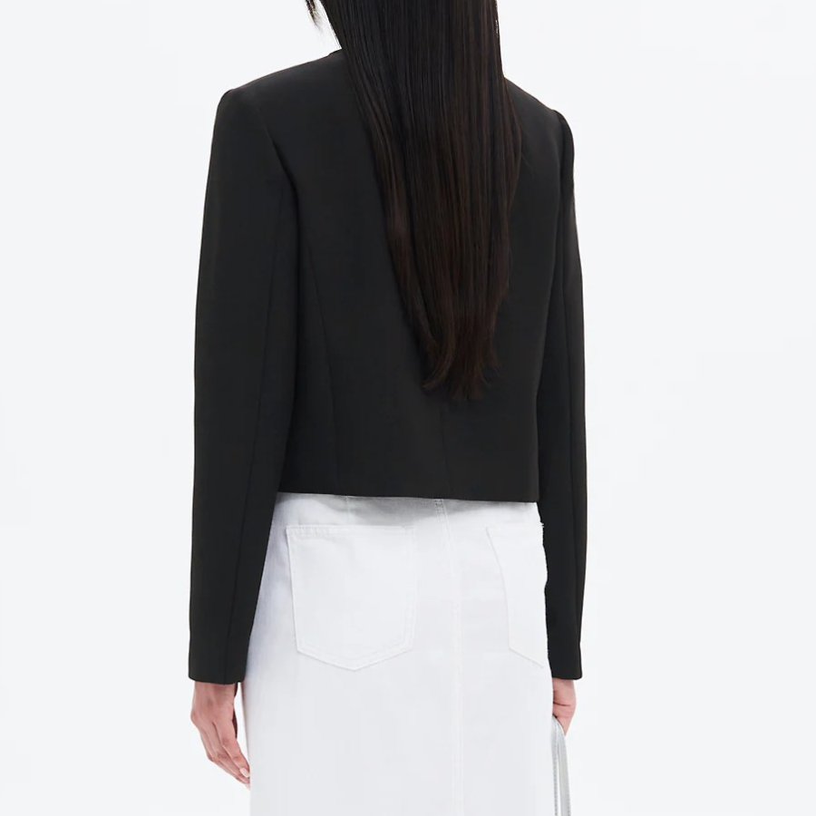 8 seconds Snap-Button Jacket – Black