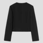 8 seconds Snap-Button Jacket – Black