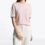 TOMMY HILFIGER [Official Headquarters] Cotton Crewneck Stitch Sweater