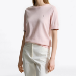 TOMMY HILFIGER [Official Headquarters] Cotton Crewneck Stitch Sweater