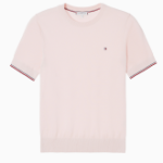 TOMMY HILFIGER [Official Headquarters] Cotton Crewneck Stitch Sweater