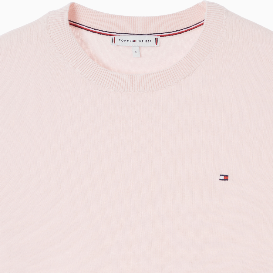TOMMY HILFIGER [Official Headquarters] Cotton Crewneck Stitch Sweater