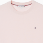 TOMMY HILFIGER [Official Headquarters] Cotton Crewneck Stitch Sweater