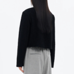 8 seconds Boucle Buckle Short Jacket – Black