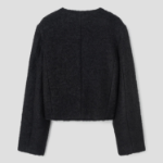 8 seconds Boucle Buckle Short Jacket – Black