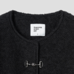 8 seconds Boucle Buckle Short Jacket – Black