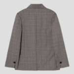 8 seconds Checked Tailored Jacket – Grey