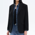 8 seconds Oversized Tailored Jacket – Ash