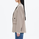 8 seconds Oversized Tailored Jacket – Beige