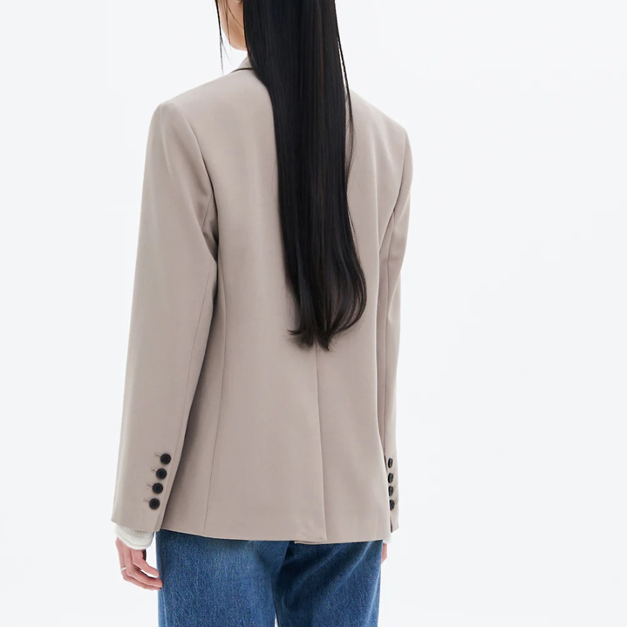 8 seconds Oversized Tailored Jacket – Beige