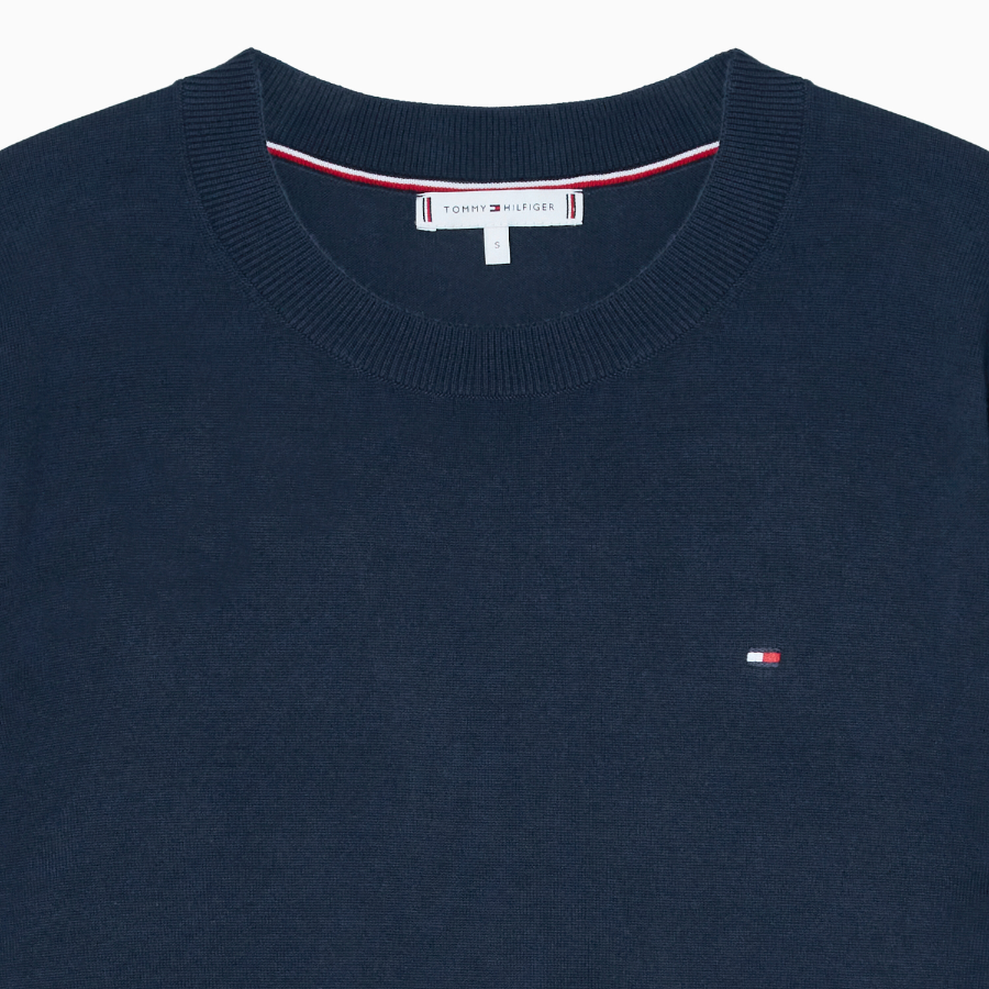 TOMMY HILFIGER [Official Headquarters] Cotton Jersey Stitch Sweater