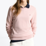 TOMMY HILFIGER [Official Headquarters] Cotton Jersey Stitch Sweater