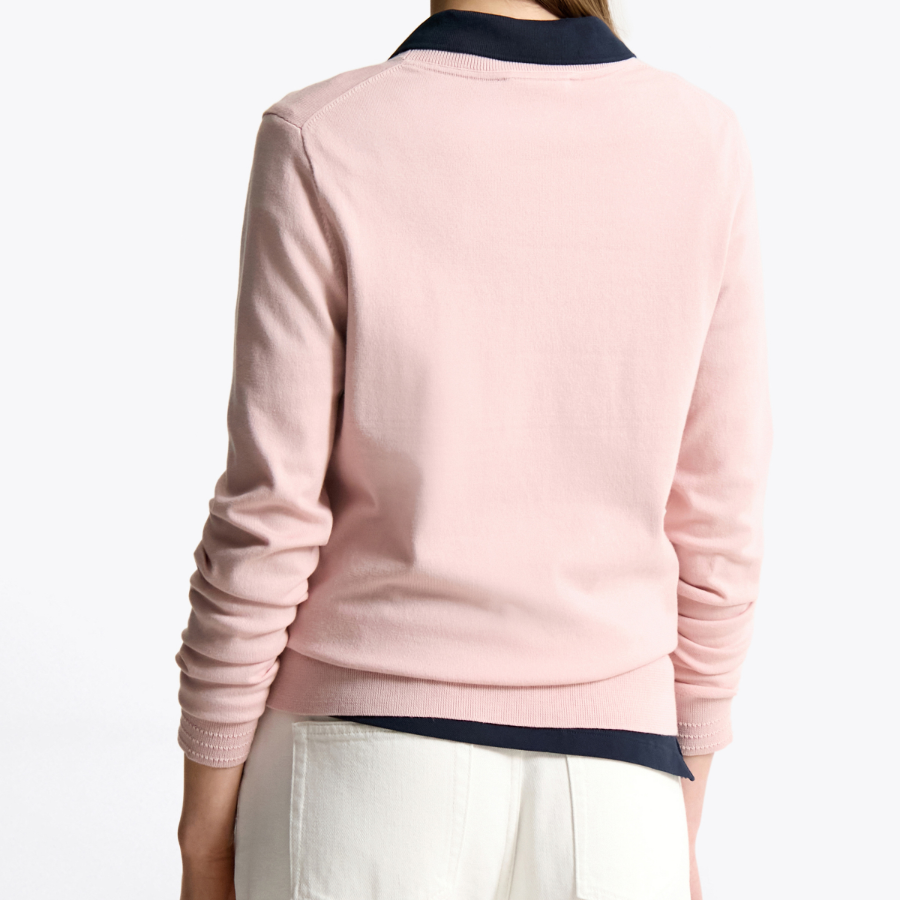 TOMMY HILFIGER [Official Headquarters] Cotton Jersey Stitch Sweater