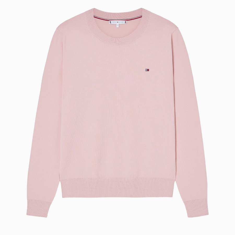 TOMMY HILFIGER [Official Headquarters] Cotton Jersey Stitch Sweater