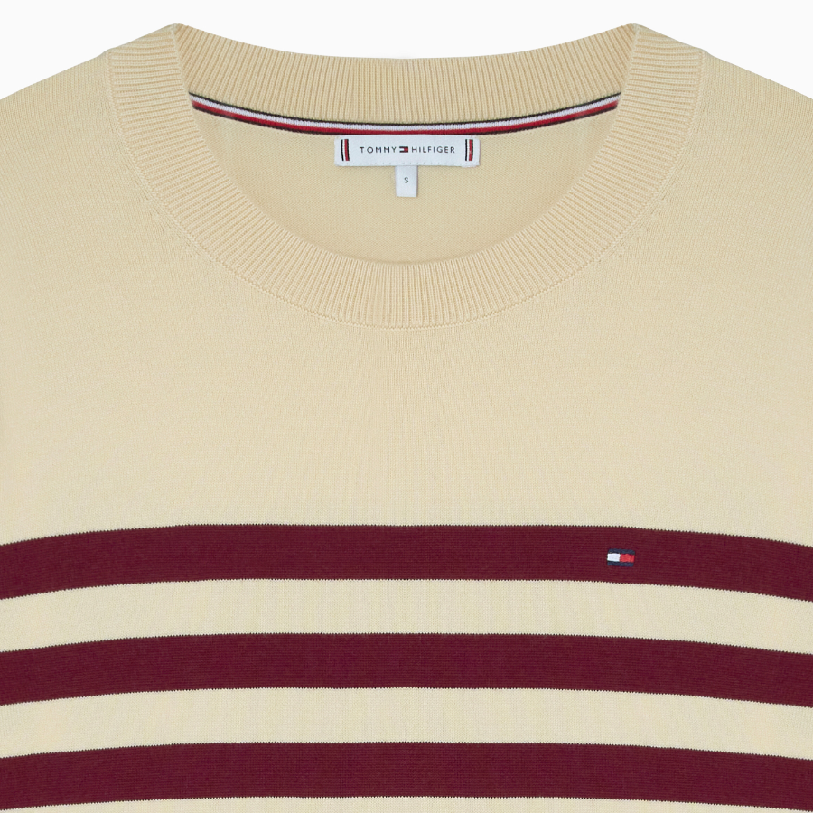 TOMMY HILFIGER [Official Headquarters] Cotton Jersey Stitch Sweater