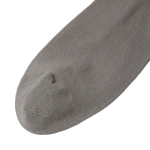 JAJU Cotton Non-Pressure Plain Socks – Grey
