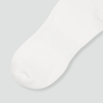 JAJU Active Support Mid-Crew Socks 3-Pack – White