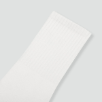 JAJU Active Support Mid-Crew Socks 3-Pack – White