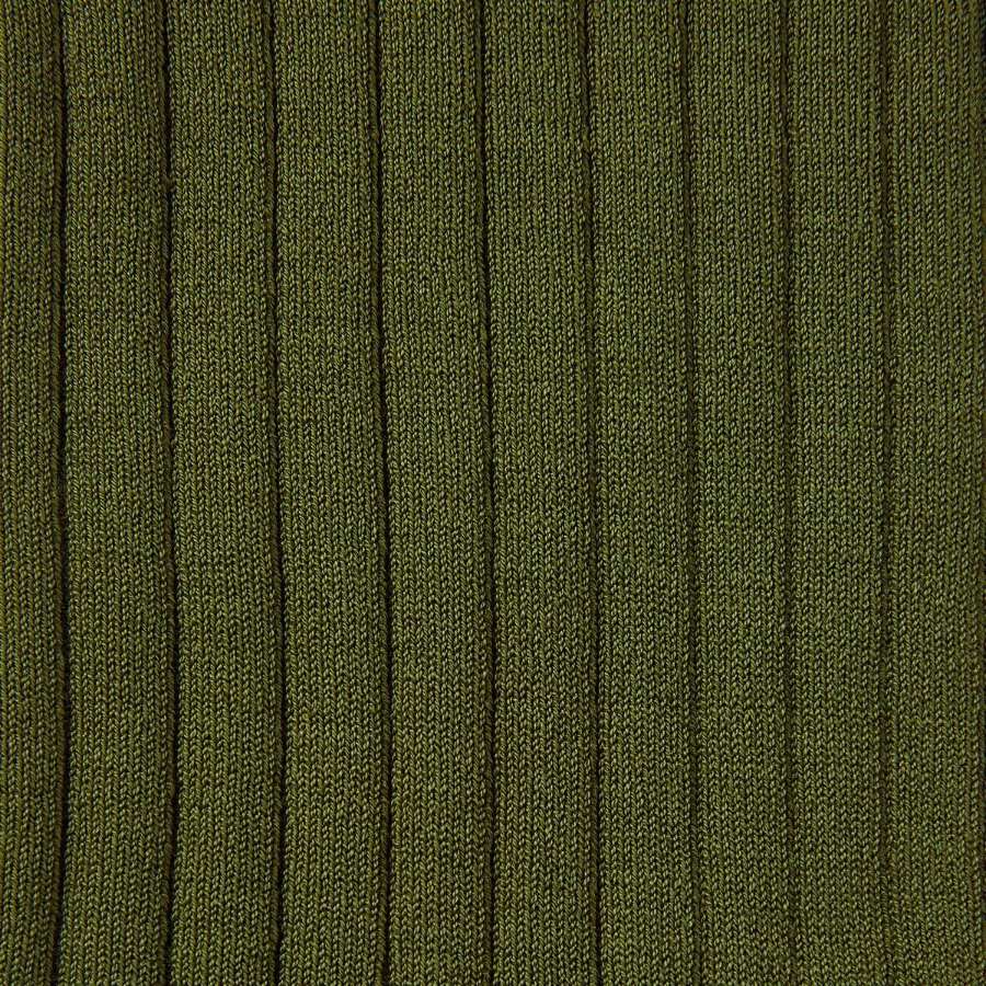 JAJU Silket Long Socks – Khaki