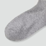 JAJU Cotton Ankle Socks 5-Pack – Melange Grey