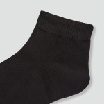 JAJU Cotton Ankle Socks 5-Pack – Black