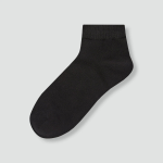 JAJU Cotton Ankle Socks 5-Pack – Black