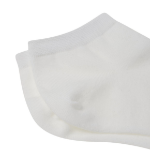 JAJU Cotton Sneaker Socks 5-Pack – White