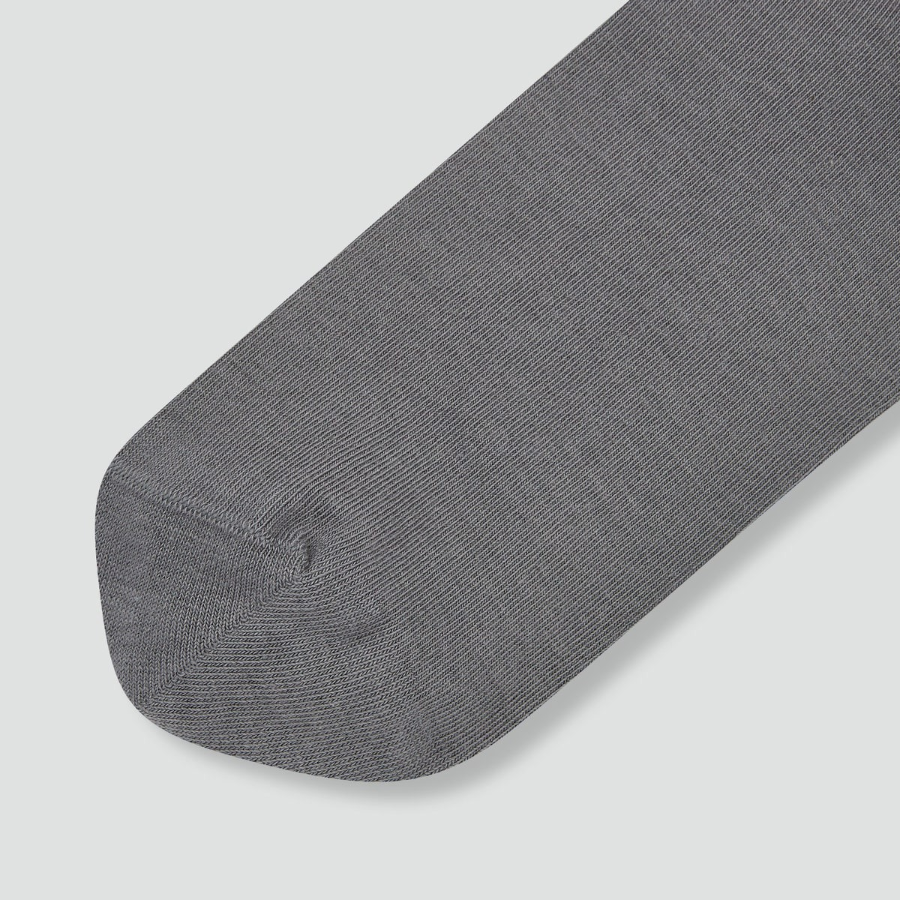 JAJU Cotton Non-Binding Ankle Socks – Grey
