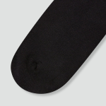 JAJU Cotton Non-Binding Ankle Socks – Black