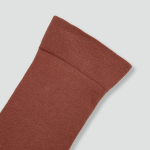 JAJU Cotton Non-Binding Long Socks – Brick