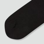 JAJU Cotton Non-Binding Long Socks – Black